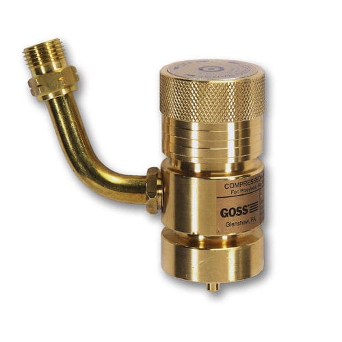 Régulateur de pression pour propane - GX-R - Goss Products - mono-étagé / en laiton / industriel