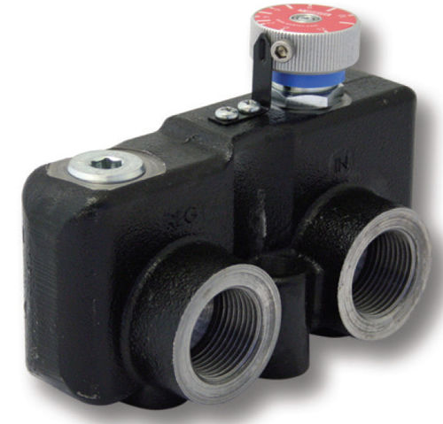 Répartiteur de débit hydraulique - VFD190  - Webtec - d'huile / à priorité variable / en acier