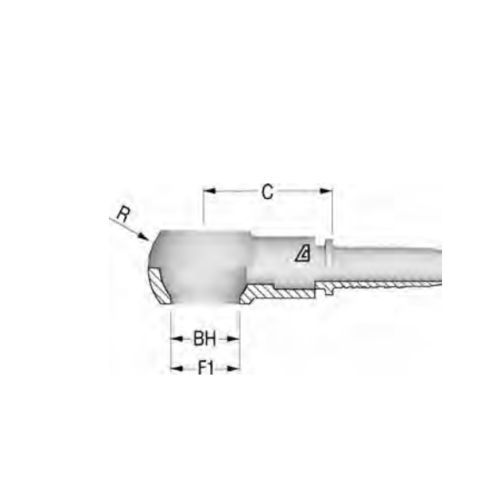 Raccord hydraulique - H1230310 - ALFAGOMMA - banjo / BSP / en métal