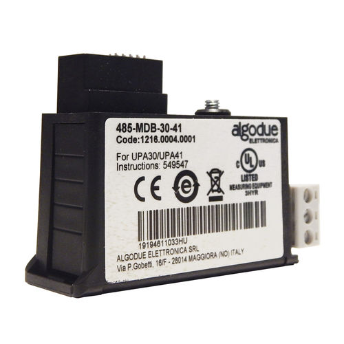 Module de communication RS485 - 485-MDB-30-41, 2PULSE-30-41, 2DO-2DI-30-41, 2AO-30-41 - Algodue Elettronica - Modbus