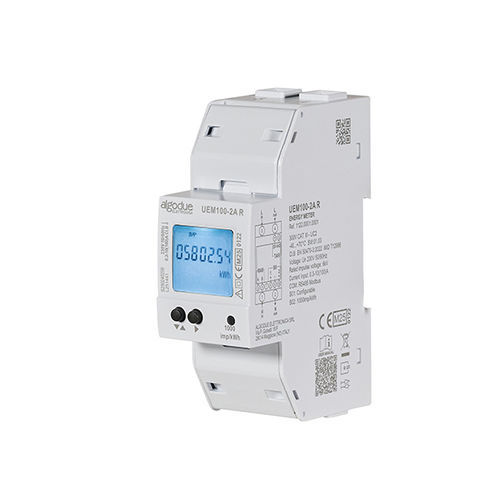 Compteur d'énergie électrique monophasé - UEM100-2 - Algodue Elettronica - sur rail DIN / avec communication intégrée / RS-485