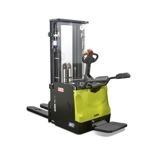 Gerbeur électrique - PSX16 - CLARK Material Handling - à conducteur accompagnant / 24 V / pour élévation