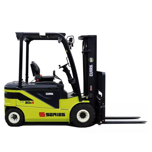 Chariot élévateur électrique - SE series - CLARK Material Handling - à conducteur porté assis / de manutention / à 4 roues