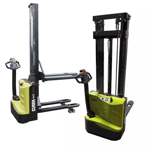 Gerbeur électrique - WS10 series - CLARK Material Handling - à conducteur accompagnant / 24 V / de transport