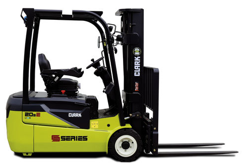 Chariot élévateur électrique - STE series - CLARK Material Handling - à conducteur porté assis / pour entrepôt / industriel
