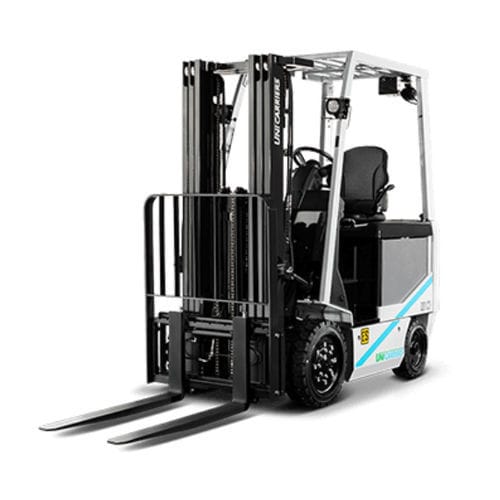 Chariot élévateur électrique - BX series - Nissan Forklift - à conducteur porté assis / de transport / à contrepoids