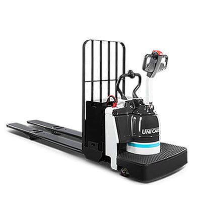 Transpalette électrique - RPX series - Nissan Forklift - à conducteur porté assis / 24 V / robuste