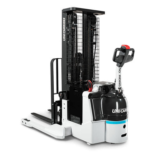 Gerbeur électrique - WSX series - Nissan Forklift - à conducteur accompagnant / 24 V / de palettes