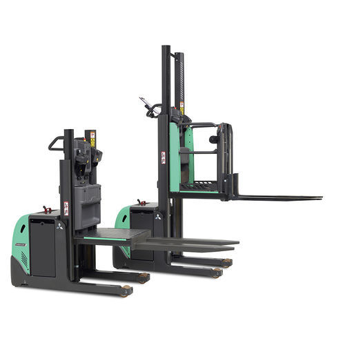 Chariot préparateur de commandes pour entrepôt - OPBL10P series - Mitsubishi Forklift Trucks - électrique / vertical