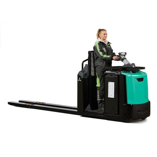 Chariot préparateur de commandes pour entrepôt - OPB12-25N2 series - Mitsubishi Forklift Trucks - électrique / à fourche élévatrice / à ciseaux