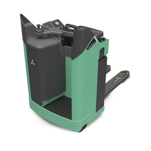 Transpalette électrique - PREMiA EX PBR20-30N2 Series - Mitsubishi Forklift Trucks - à conducteur porté debout / 24 V / de manutention