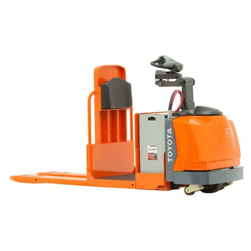 Transpalette électrique - 8HBC series - Toyota Industrial Equipment - porté debout / 24 V / pour entrepôt