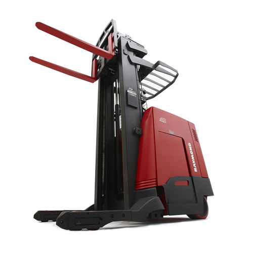 Chariot élévateur à mât rétractable alimenté par batterie - 7500 - Raymond - à conducteur porté debout / pour allée étroite / pour entrepôt frigorifique