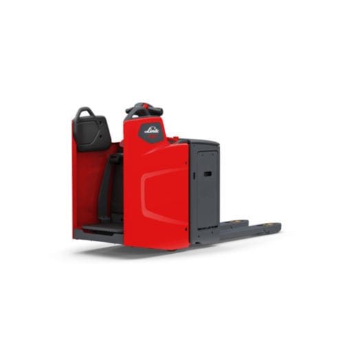 Transpalette électrique - T2 FP series - Linde Material Handling - porté debout / 24 V / en acier