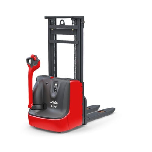 Gerbeur électrique - L14C - Linde Material Handling - accompagnant / 24 V / de transport