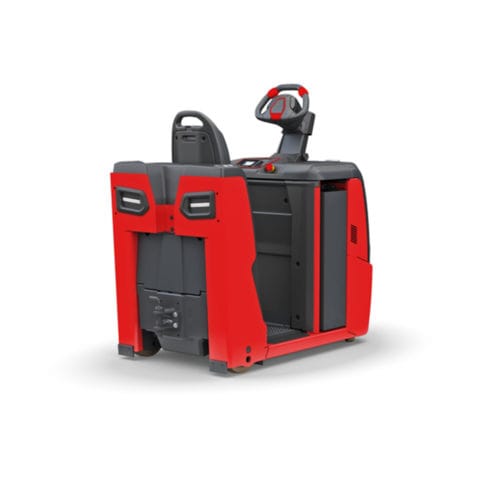 Tracteur de remorquage - P series - Linde Material Handling - électrique / sur roues / à conducteur porté debout