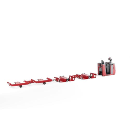 Remorqueur électrique - LT series - Linde Material Handling - hydraulique / sur roues / porté debout