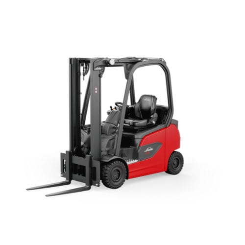 Chariot élévateur électrique - E16 – E20 P - Linde Material Handling - à conducteur porté assis / pour entrepôt / industriel