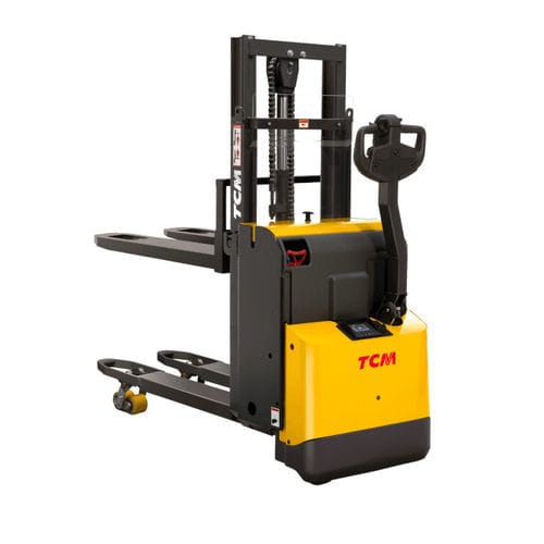 Gerbeur électrique - SP series - TCM Forklifts - à conducteur accompagnant / 24 V / de transport
