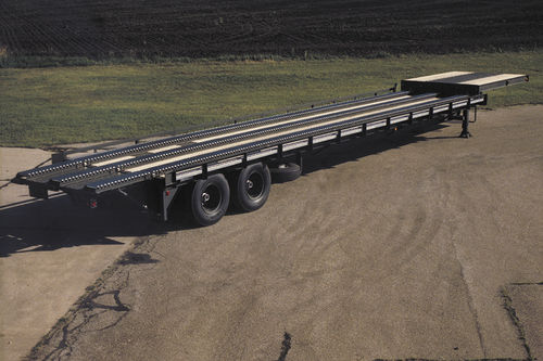 Remorque porte-engin - 135 CSY GSA - Landoll - pour matériel industriel / à 2 essieux