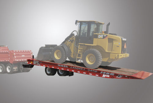 Remorque porte-engin - 345F - Landoll - pour matériel industriel / tandem / tractée