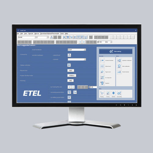 Logiciel d'interface - ComET - ETEL S.A. - de programmation / configuration / d'optimisation