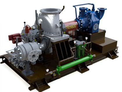 Groupe électrogène à turbine à vapeur - TR m600 - G-Team a.s. - triphasé / stationnaire / 60 Hz