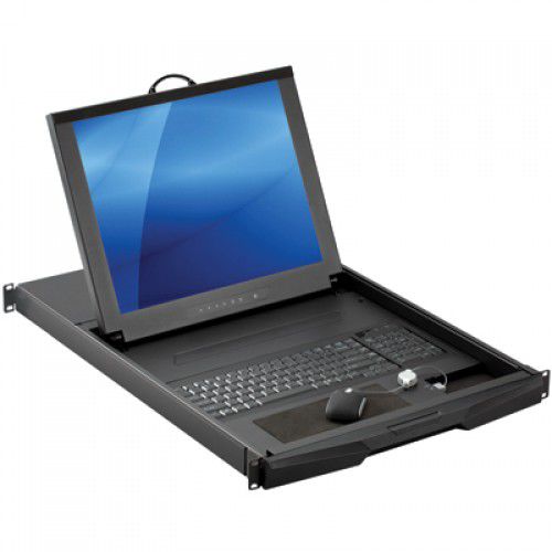 Rack-tiroir console - KDN9172 - Acnodes Corporation - clavier / écran LCD / 1U