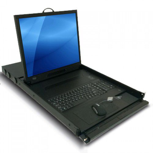 Rack-tiroir 19" - KDN9192 - Acnodes Corporation - console / clavier / écran LCD