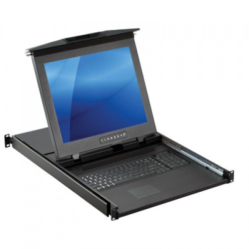 Rack-tiroir console - KDM8190 - Acnodes Corporation - clavier / écran LCD / 1U