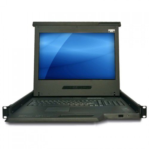 Rack-tiroir console - KDX81712 - Acnodes Corporation - clavier / écran LCD / 1U
