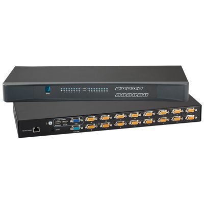 Commutateur KVM rackable - KV1602 - Acnodes Corporation - 1U / 16 ports