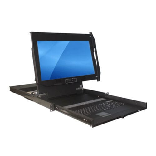 Rack-tiroir clavier - KD80240 - Acnodes Corporation - console / écran LCD / 1U