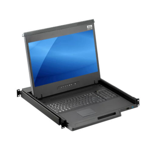 Rack-tiroir console - MKD6217D - Acnodes Corporation - avec commutateur KVM intégré / clavier / écran LCD