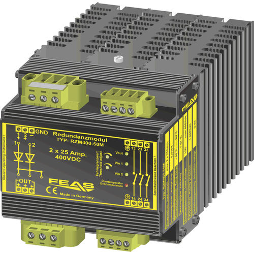 Module de redondance pour alimentations électriques DC - RZM400-50M - FEAS GmbH - réglable