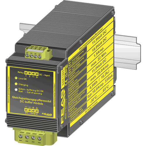 UPS avec supercondensateur - SSE1205  - FEAS GmbH - parallèle / 12 Vcc / compact