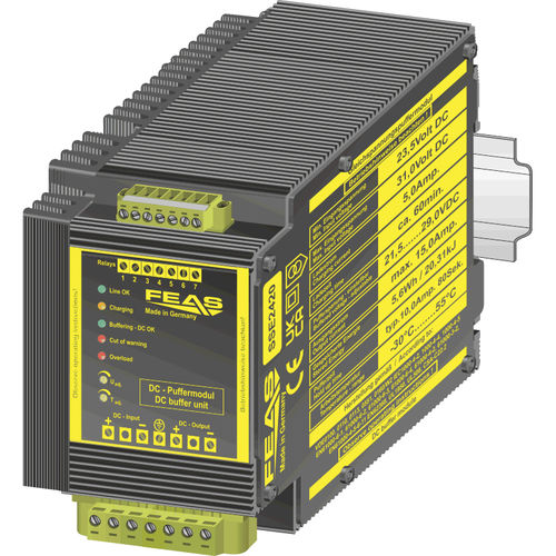 UPS avec supercondensateur - SSE2420 - FEAS GmbH - parallèle / 24 Vcc / compact
