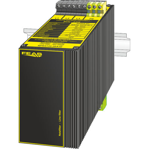 Filtre électronique passe-bande - NFK4135-35A32-H - FEAS GmbH - passif / compact / triphasé