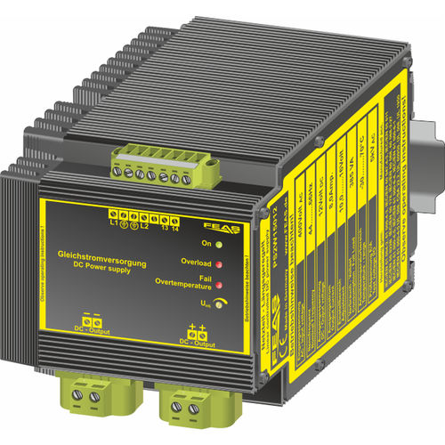 Alimentation électrique sur rail DIN - PS2W15012 - FEAS GmbH - AC/DC / à sortie simple / régulée