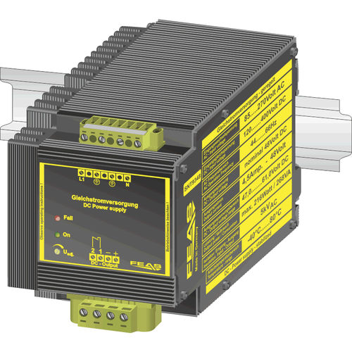 Alimentation électrique sur rail DIN - SNT9348 - FEAS GmbH - AC/DC / à sortie simple / à découpage