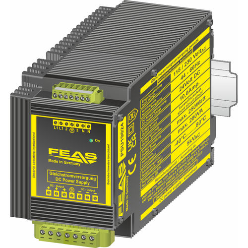 Alimentation électrique non régulée - PSU19024 - FEAS GmbH - sur rail DIN / AC/DC / à sortie simple