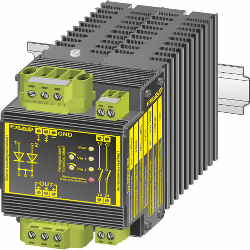Module de redondance pour alimentations électriques DC - RZM122-50M - FEAS GmbH - réglable