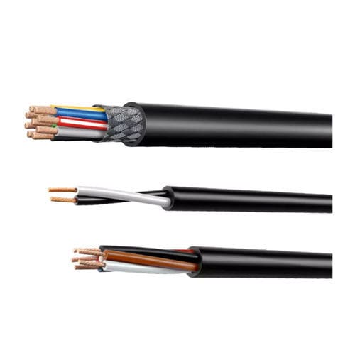 Câble électrique multicœur - Adascar®  series - LEONI AG - d'alimentation / blindé / rond