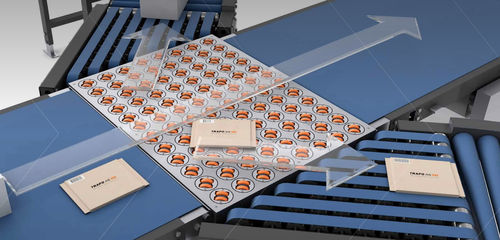 Système de tri pour l'industrie agroalimentaire - TOS 5000 - TRAPO GmbH - pour l'industrie pharmaceutique / convoyeur / pour emballage