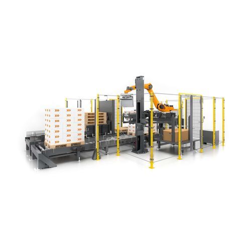 Cellule robotisée de palettisation - HRS  - TRAPO GmbH - de manutention / d'alimentation / pour machine-outil