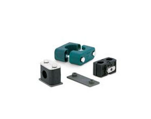 Collier de serrage en polypropylène - ParKlamp  - Parker Tube Fittings Division - à tourillon