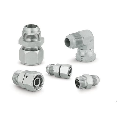 Adaptateur hydraulique pour tuyaux - 10 XHLO-S - Parker Tube Fittings Division - pour raccords