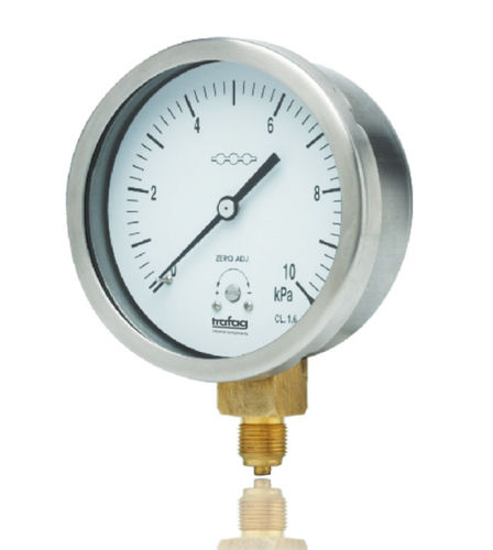 Manomètre à cadran - TMP 603 - Trafag AG sensors & controls - en acier inoxydable / en laiton / à capsule