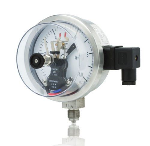 Manomètre à cadran - TMP 501 - Trafag AG sensors & controls - en acier inoxydable / à tube de Bourdon à liquide / avec contact électrique