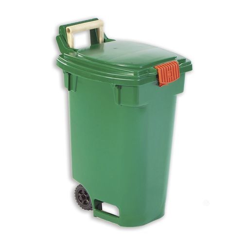 Conteneur à déchets en plastique - NPL 280 - ORBIS - pour déchets ménagers / de tri sélectif / avec couvercle